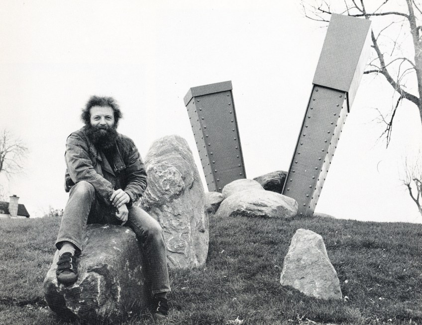 Pont d'Arles-Sculpture de Pierre Leblanc