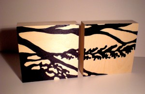 Panneaux de bois de Pierre Leblanc