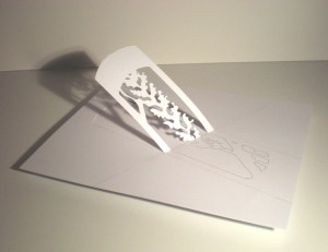 Sculpture papier de Pierre Leblanc