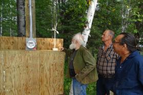 Pierre Leblanc au symposium dart de Duhamel_