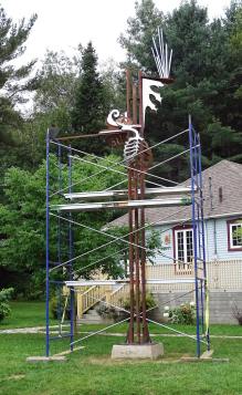 Pierre Leblanc sculpteur_Hommage a Tinguely