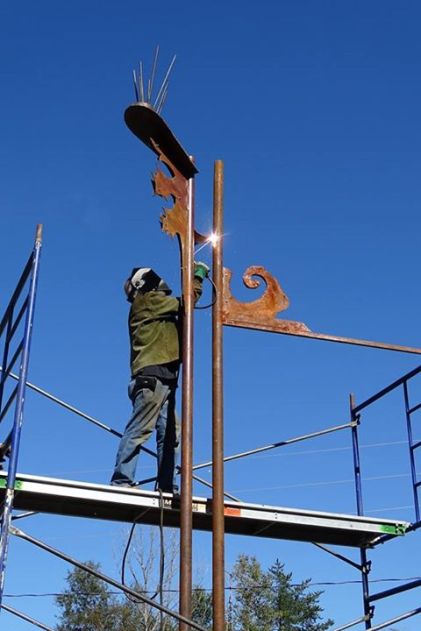 Pierre Leblanc -sculpteur_Symposium Duhamel