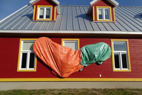 Devoilement_Sculpture Pierre Leblanc_Chute-Saint-Philippe