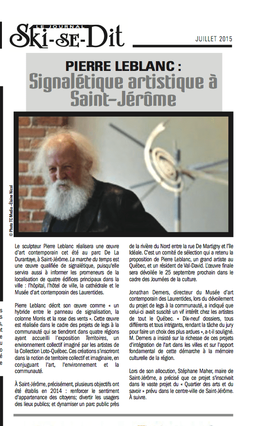 Pierre Leblanc_Sik-Se-Dit_Saint-Jerome